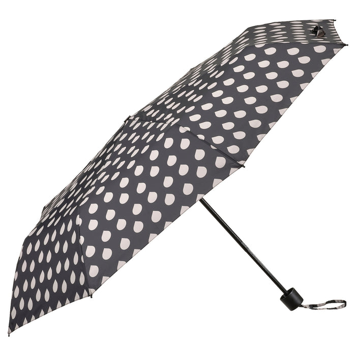 KNALLA Umbrella, black/beige drop, 80534287