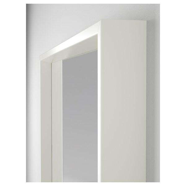 NISSEDAL Mirror, white 65x65 cm, 90320318