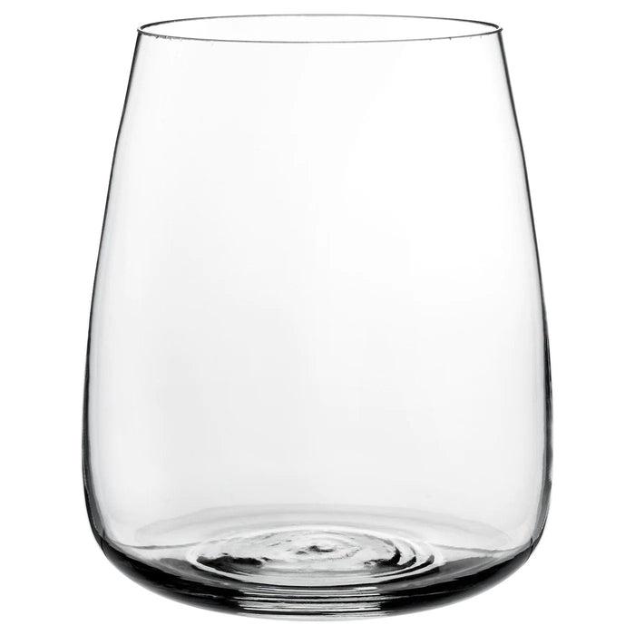 BERAKNA Vase, clear glass 18 cm, 90327942