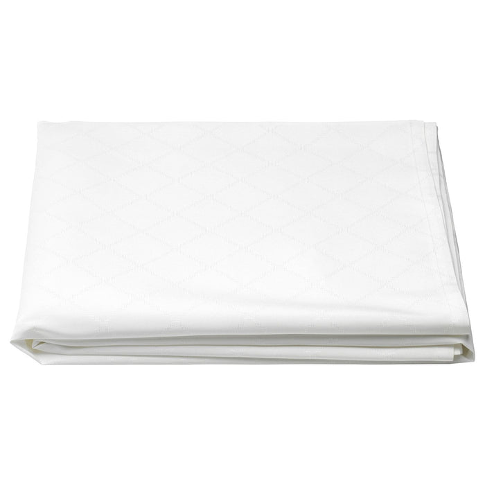 FULLKOMLIG Tablecloth, white 145x240 cm, 90343046