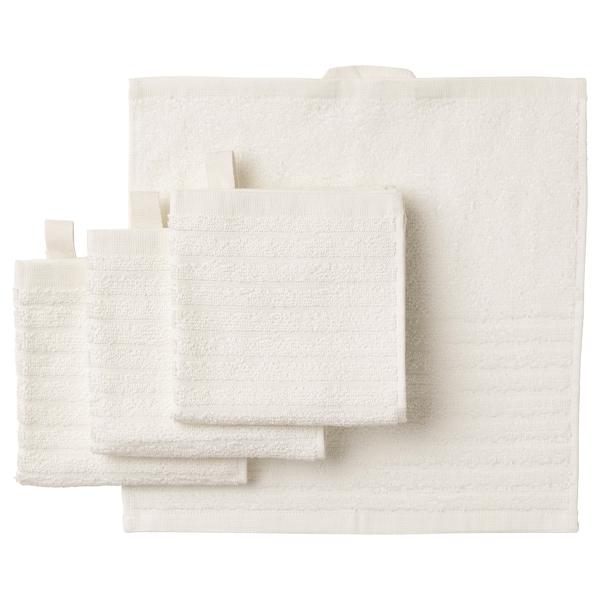 VAGSJON Washcloth, white 30x30 cm, 90350999