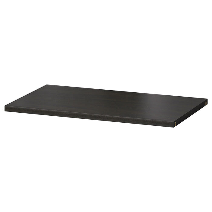 BESTA Shelf, black-brown56x36 cm, 90352682