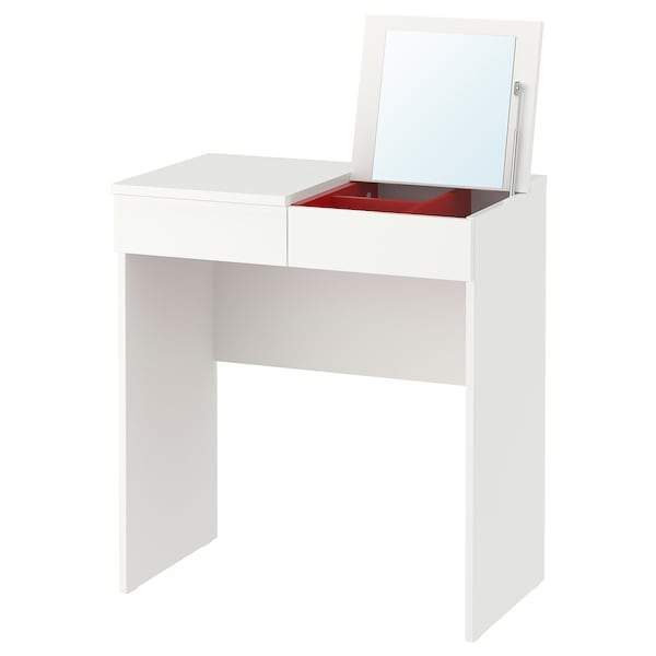 BRIMNES Dressing table, white 70x42 cm, 90355421