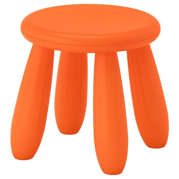 MAMMUT Children's stool, in/outdoor/orange, 90365359