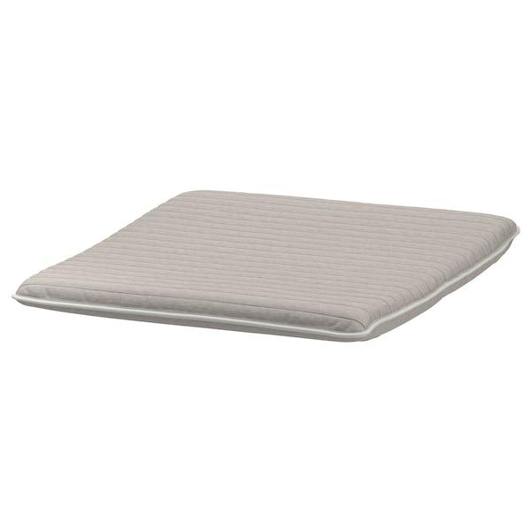 POANG Footstool cushion, Knisa light beige 55x59 cm, 90395158