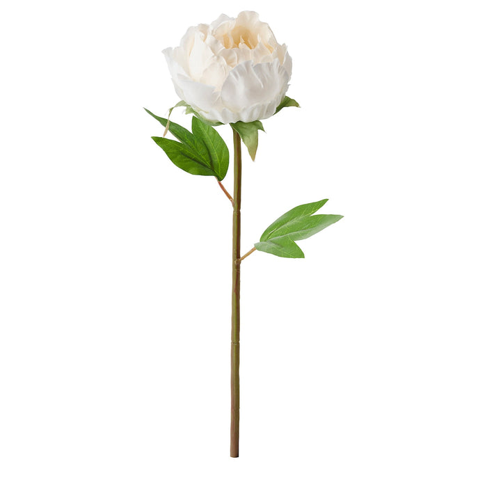SMYCKA Artificial flower, Peony/white, 30 cm, 90409787