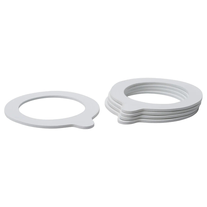 KORKEN Rubber gasket, white, 90414703