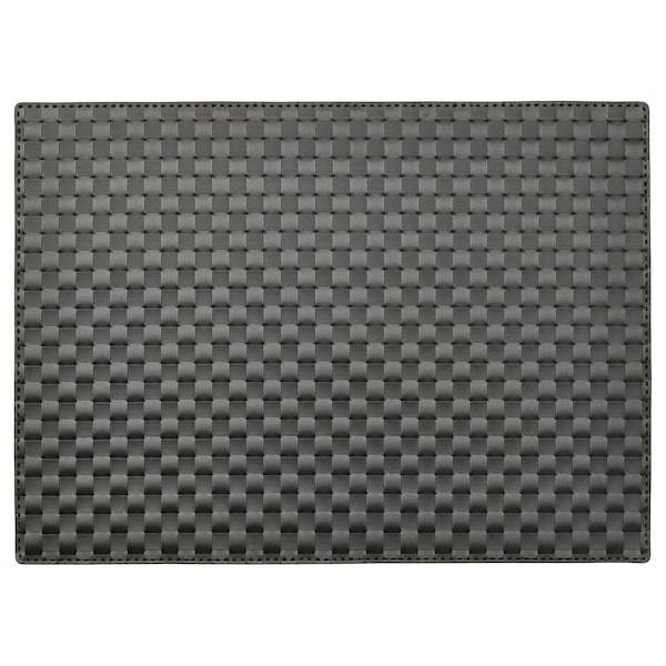 ORDENTLIG Place mat, black 46x33 cm, 90447100