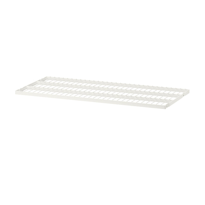 BOAXEL Wire shelf, white, 80x40 cm, 90453577