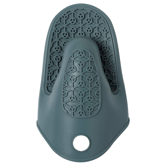 SANDVIVA Oven glove, silicone/blue, 90464383