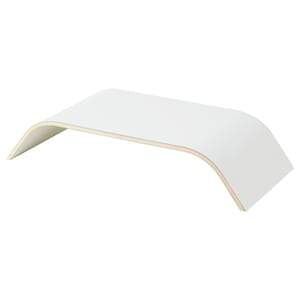 SIGFINN Monitor stand, fixed height, white, 90487902