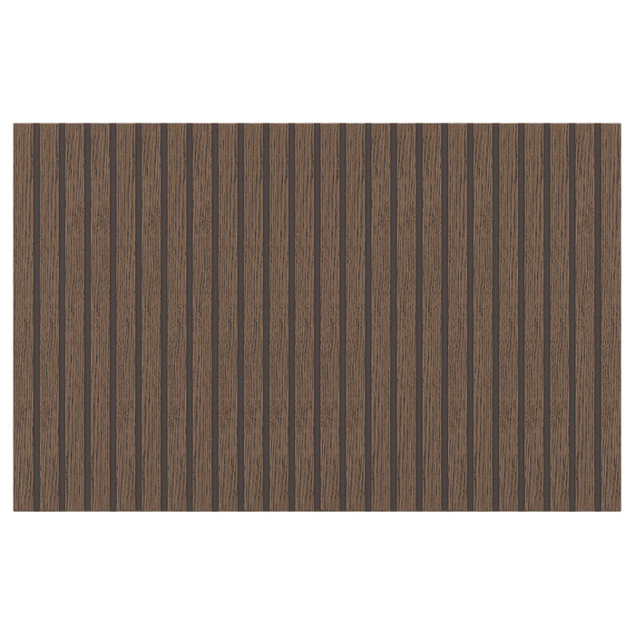 BJORKOVIKEN Door/drawer front, brown stained oak veneer, 60x38 cm, 90490952