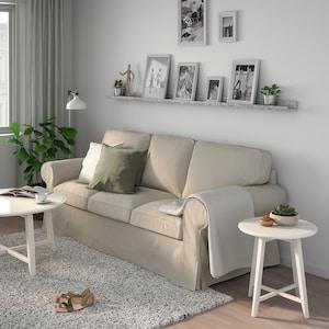 MOSSLANDA picture ledge, white stained pine effect, 90497816