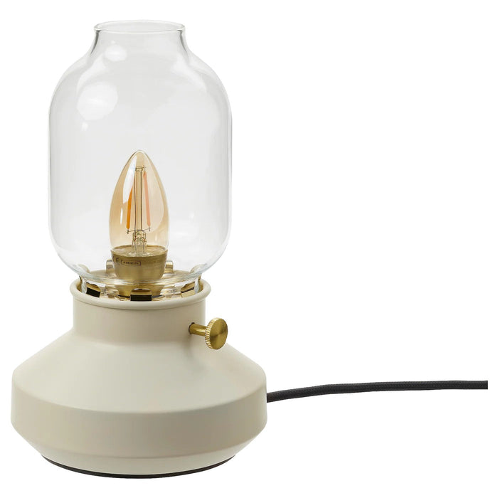 TARNABY table lamp, beige, 25 cm, 90508075
