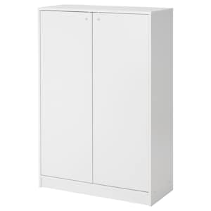 KLEPPSTAD Shoe cabinet/storage, white 80x35x117 cm, 90508914