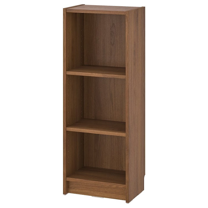BILLY Bookcase, brown walnut effect, 40x28x106 cm, 90508626