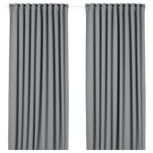 Block-out curtains