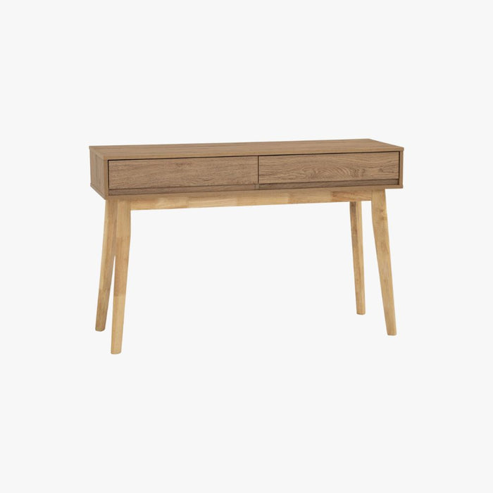 HIRADO Console table, Oak/Walnut, 120x40x76.5 cm, 124058