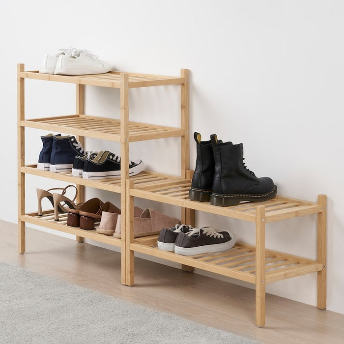 VASSKAR Shoe rack 60cm, bamboo