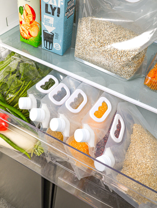 Grains And Cereals Portable Storage Sealed Bag 1.5L, Clear, 24.8*22.8Cm 4589767222932