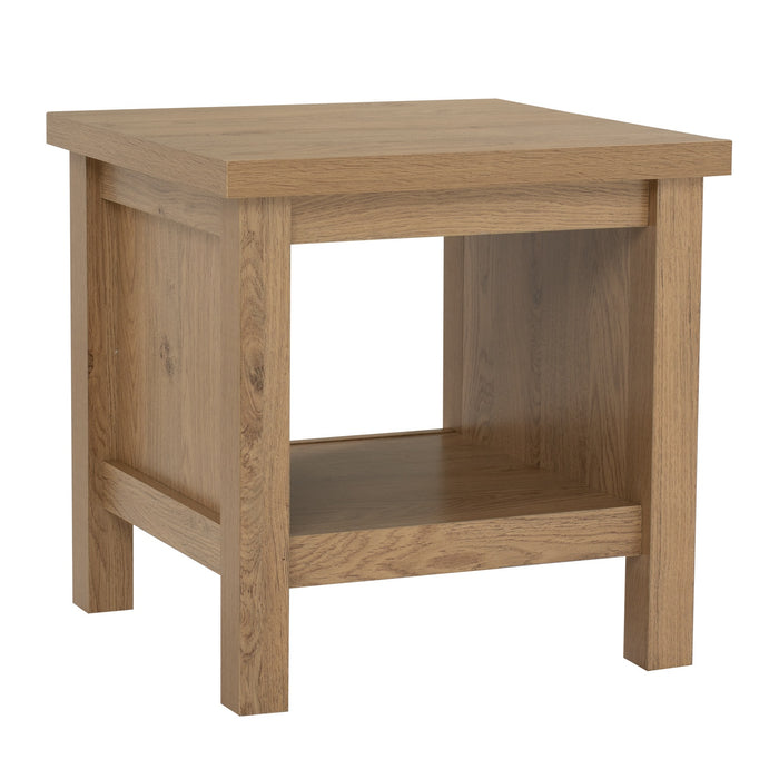 RHODES Side table, oak, 48x48x48 cm, 131098