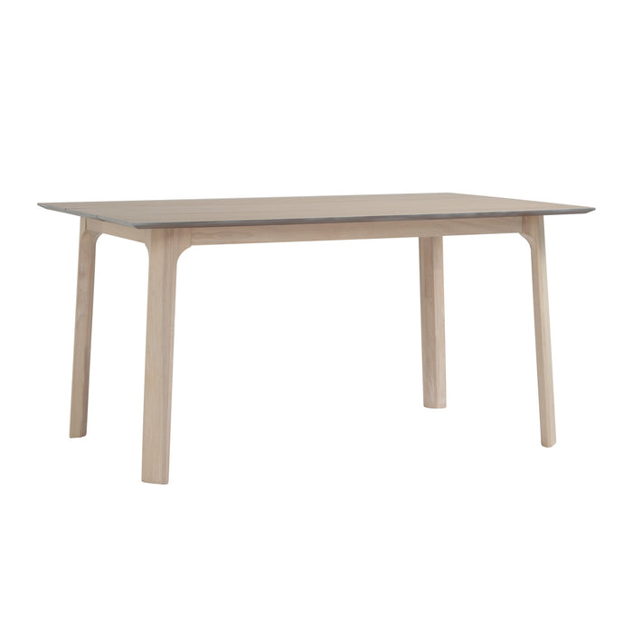 NEATH Dining table, white-wash, 150x95x75 cm, 145130