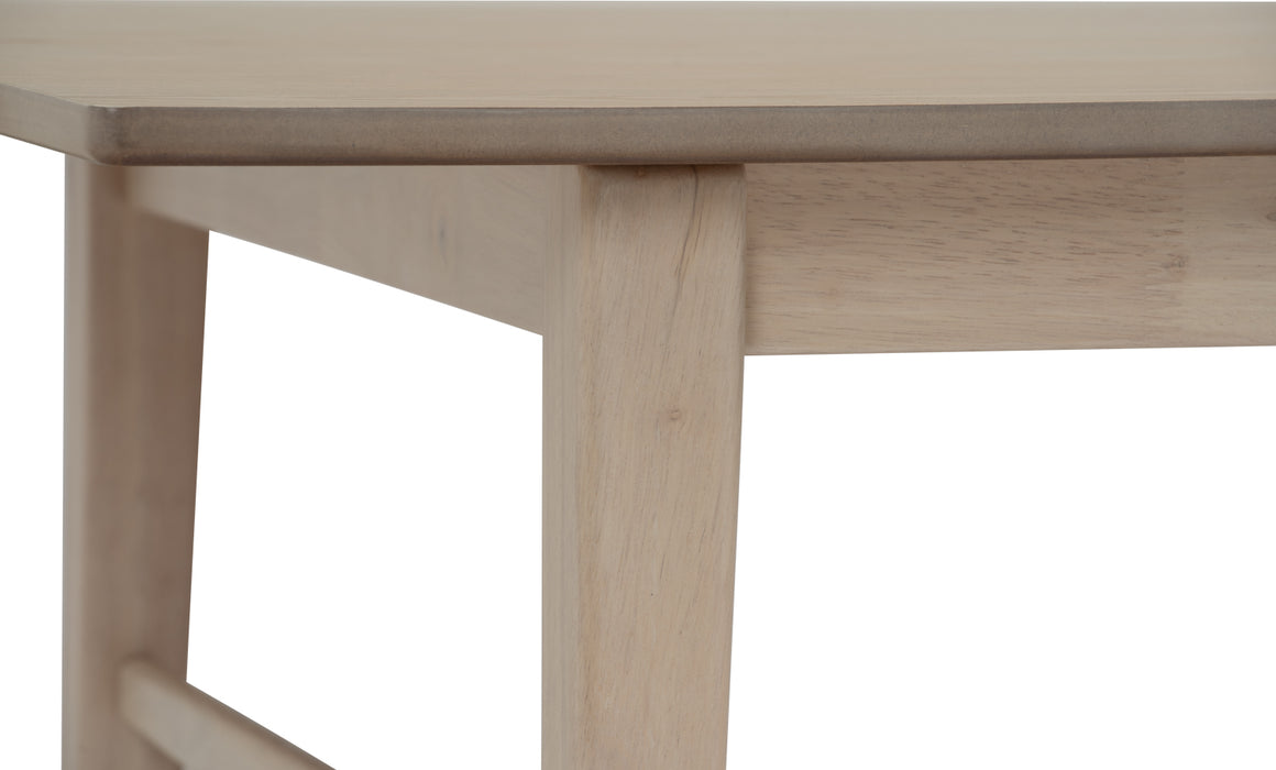 HAYTON Dining table, white-wash, 180x90x75 cm, 146096