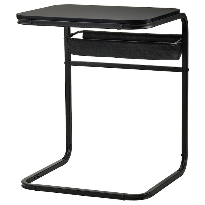 OLSEROD Side table, 53x50 cm, anthracite/dark grey