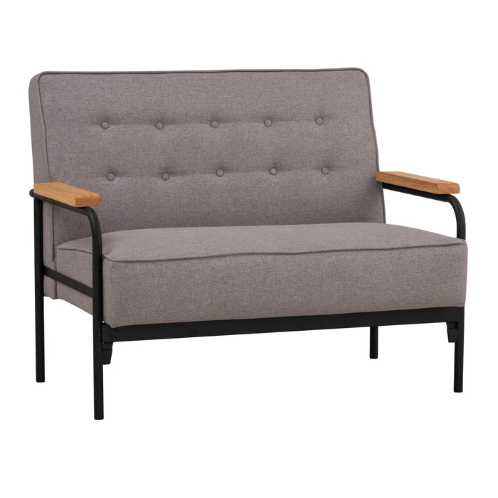 DARYL 2-seater sofa, Grey, 112x79x87 cm, 232187