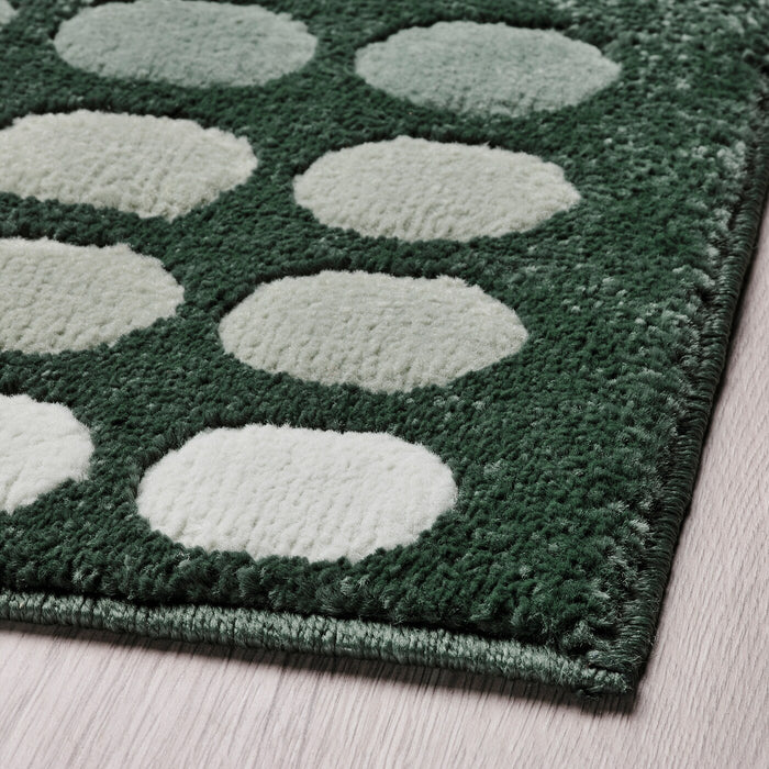 TUNNELBANA door mat, dark green, 40x60 cm