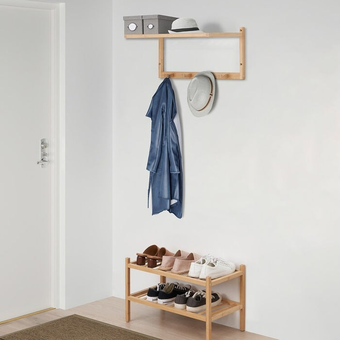 VASSKAR hat and coat rack, bamboo 60 cm