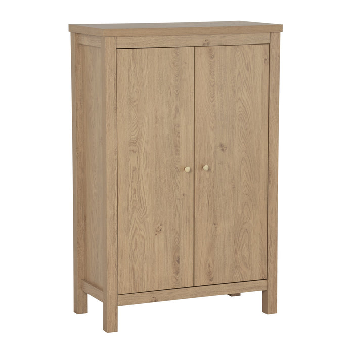 RHODES Multi Functional Cabinet, Oak, 80x39x123 cm, 332002