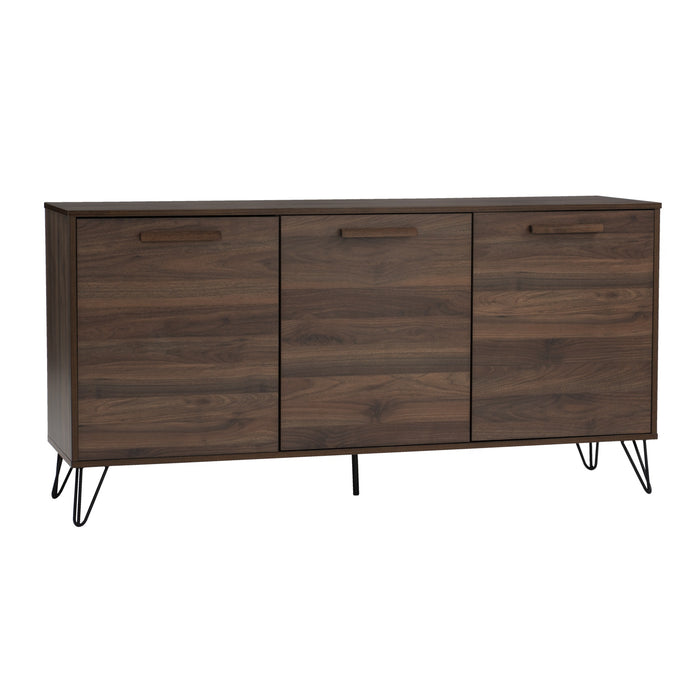 SAMOS Sideboard, walnut, 149x40x74.4 cm, 344030