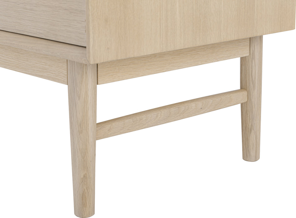 HAYTON Sideboard, White Oak, 160x45x80 cm, 345052