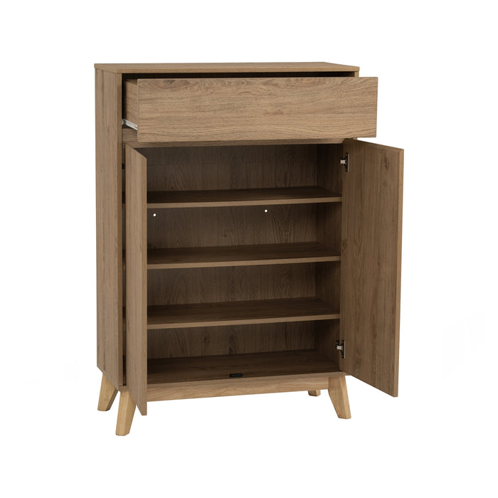 HIRADO Multi Functional Cabinet, Oak, 80x34x117 cm, 372065