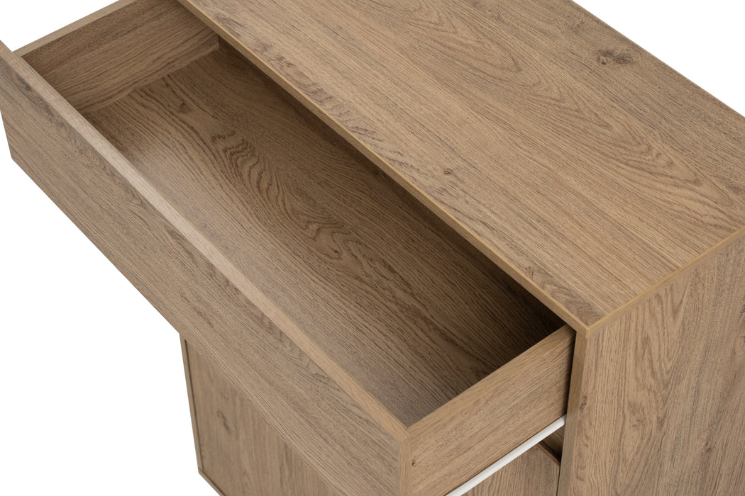 HIRADO Multi Functional Cabinet, Oak, 80x34x117 cm, 372065