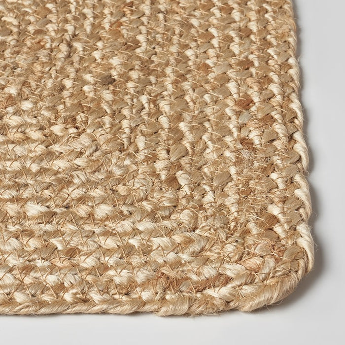 OMBONAD Place mat, jute braided, 37x37 cm