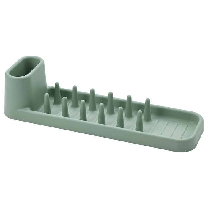 STAMLING dish drainer, light grey-green, 48 cm