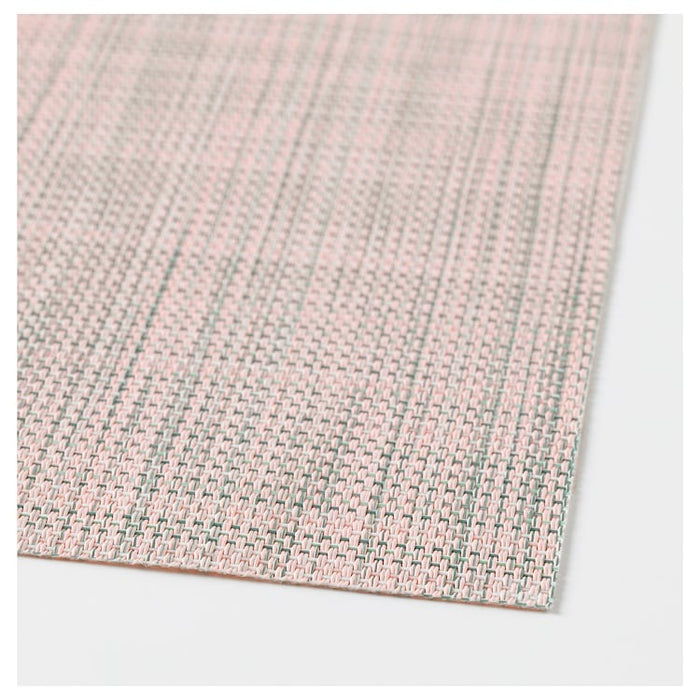 SNOBBIG Place mat, light pink, 45x33 cm