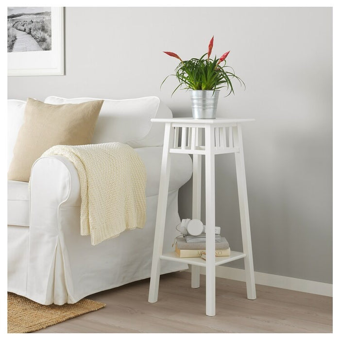 LANTLIV Plant stand, white, 78 cm