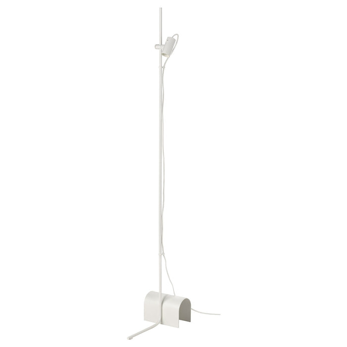 HARSLINGA floor lamp, white