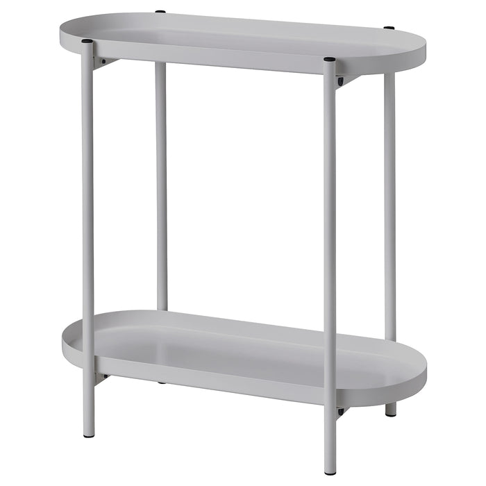 OLIVBLAD plant stand, in/outdoor light grey, 56 cm