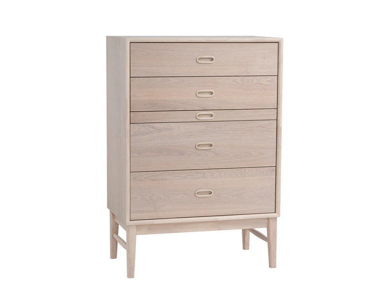 HAYTON Multifunctional Sideboard, White Oak, 75x44x110 cm, 342007