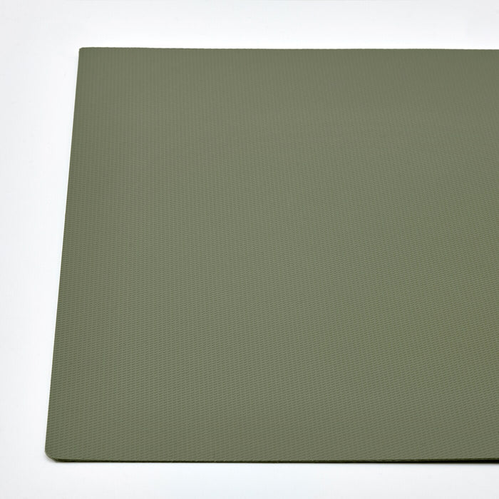 UTSADD place mat for food bowl, grey-green, 33x50 cm