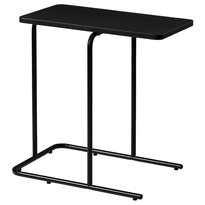 RIAN Side table, black, 50x30 cm