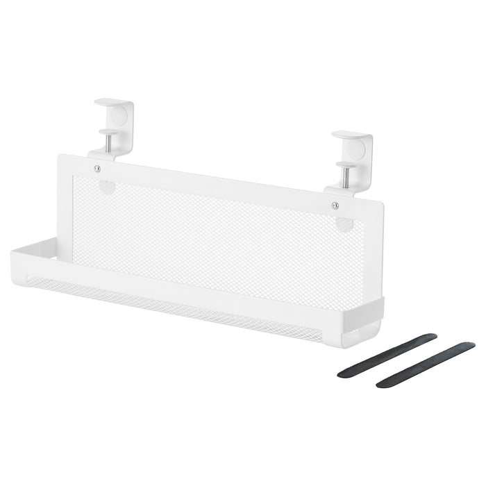 FORSASONG Cable management tray, white, 38 cm