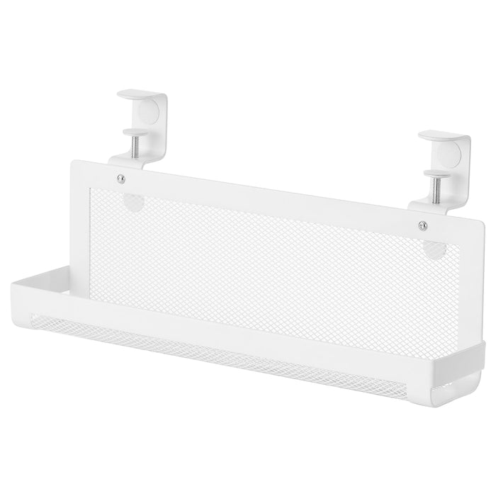 FORSASONG Cable management tray, white, 38 cm