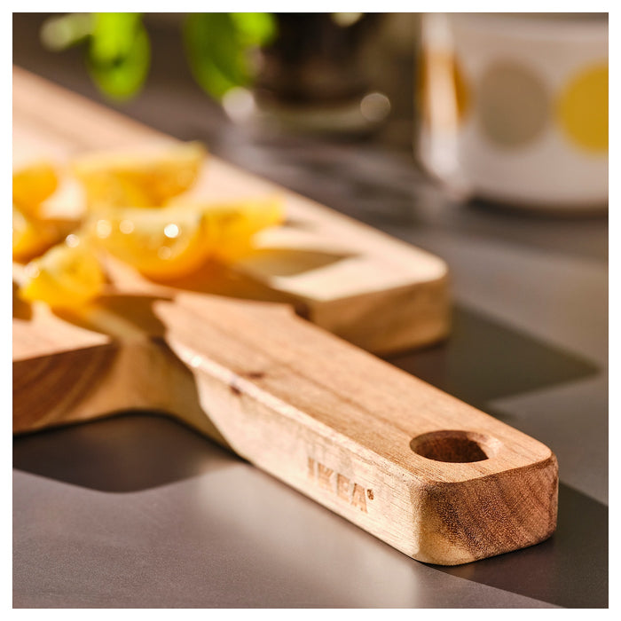 BROGGAN chopping board, acacia, 58x16 cm