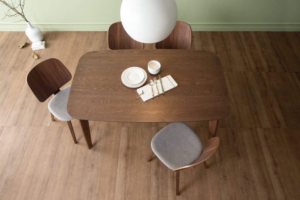 ACKER Dining table, cocoa, 150x90x75 cm, 145094