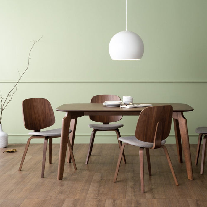 ACKER Dining table, cocoa, 150x90x75 cm, 145094